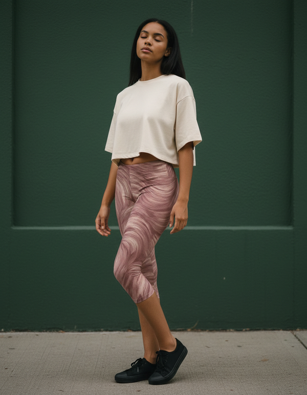 Leggings in Dusty Rose Lumina
