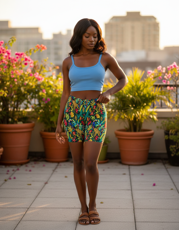 Vivid Horizons Collection women's short shorts