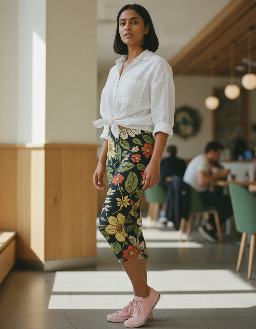 Acacia Sedi capri leggings
