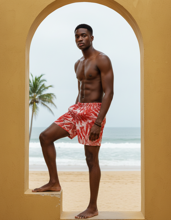 Men's Fern Swim Trunks