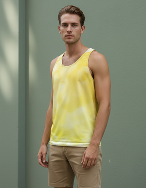 Men's Watercolor Tank Top