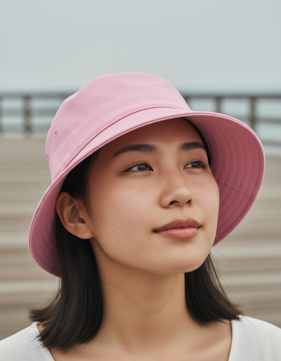 Candy Pink Bucket Hat bucket hat