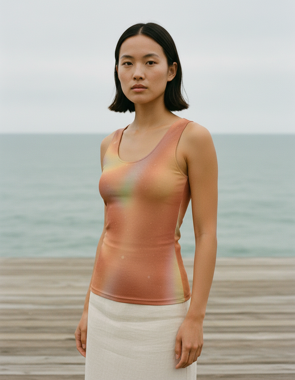 Tank Top in Burnt Sienna Chroma
