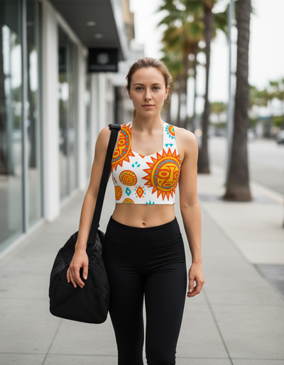 Zia Longline Sports Bra longline sports bra