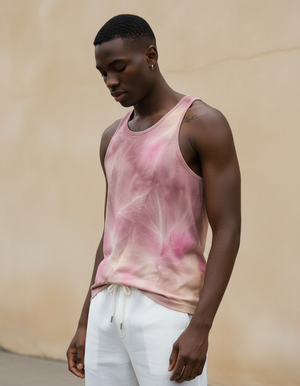 Men's Ice-Dye Tank Top