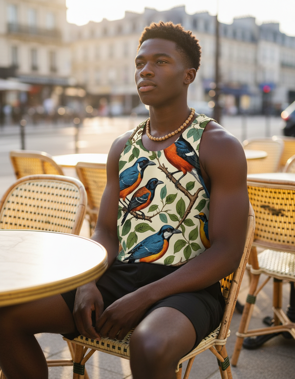 Aviary Tank Top Men's Tank Top — Dripper