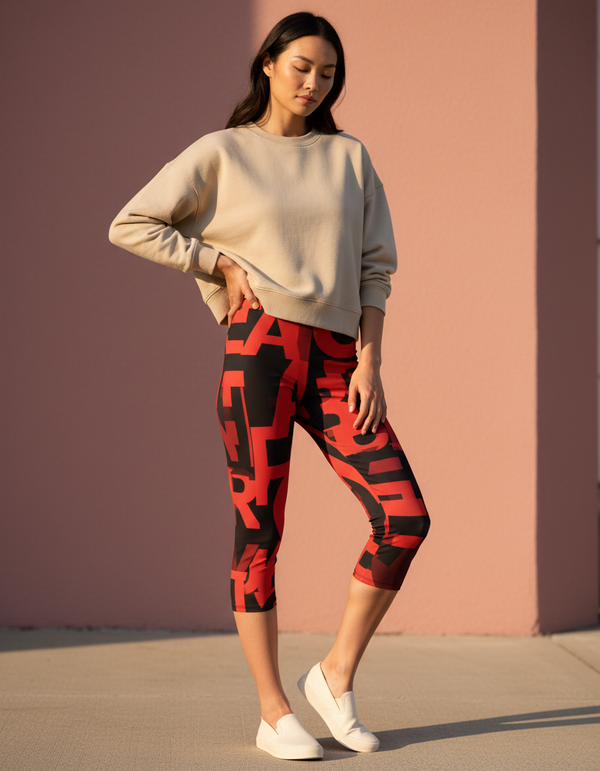 Zephyr Capri Leggings Capri Leggings — Dripper