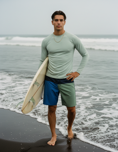 Men's Ash rash guard
