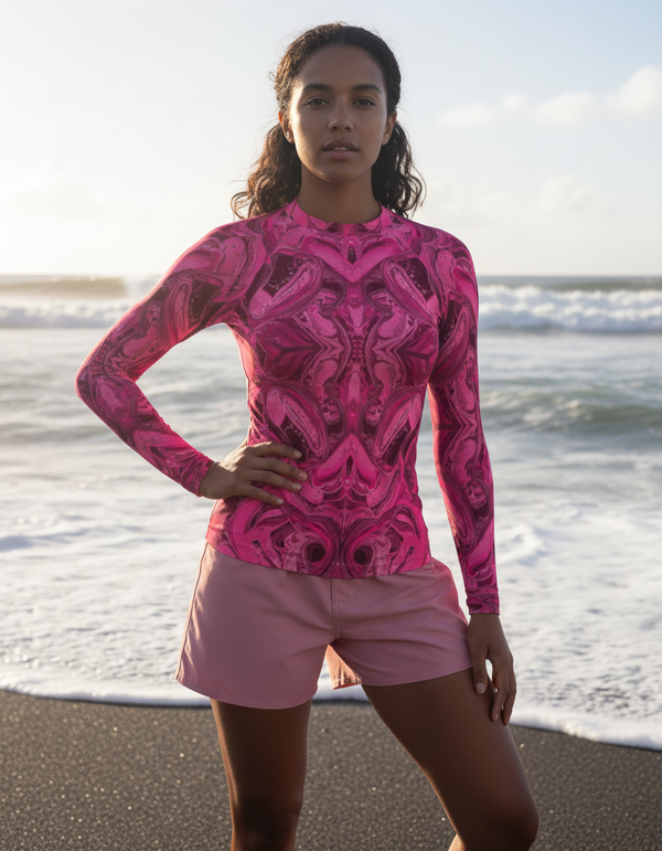 Fleur Rash Guard bikini — Dripper