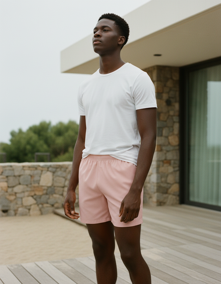 Morganite Men's Swim Trunks Men's Swim Trunks — Dripper