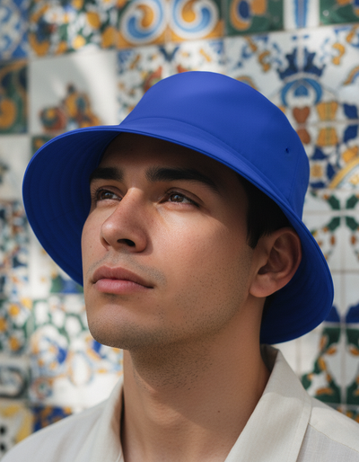 Klein Blue Bucket Hat bucket hat