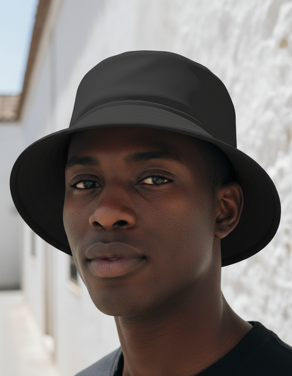 Bucket Hat in Black