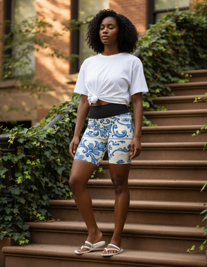 Alhambra Yoga Shorts Yoga Shorts — Dripper