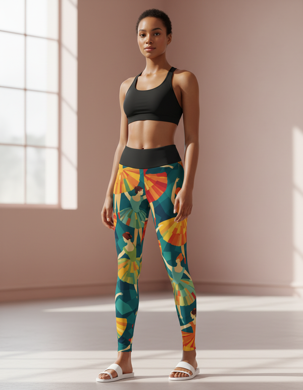 Aquarelle Leggings Women's Leggings — Dripper