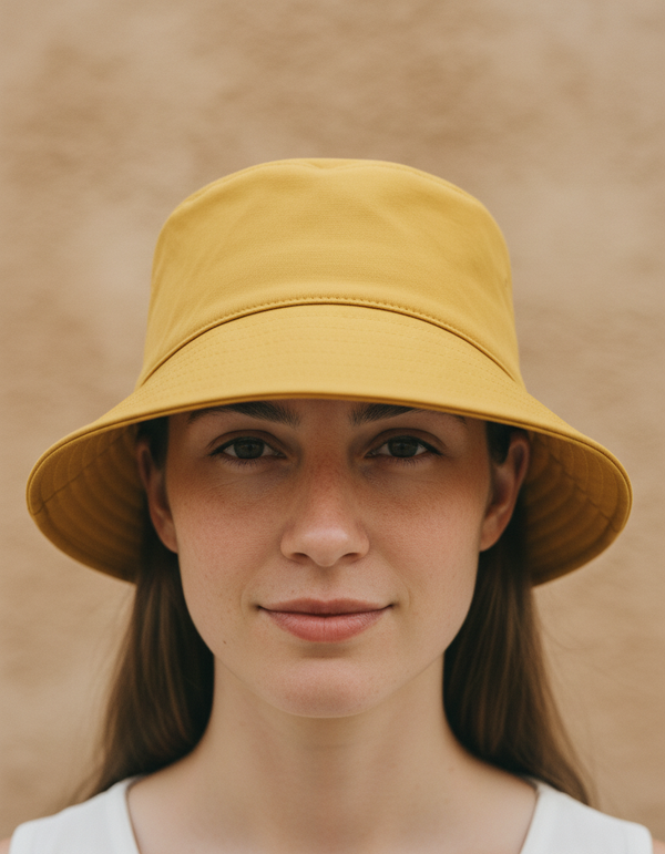 Bucket Hat in Mustard