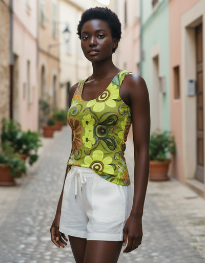 Women's Lime Tula Tank Top tank top