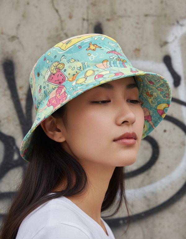 Cascade Bucket Hat bikini — Dripper