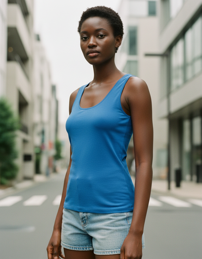 Women's Mediterranean Blue Tank Top tank top