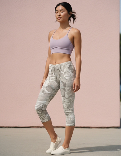White Onyx Edo Capri Leggings capri leggings