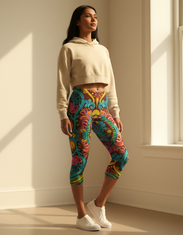 Elysium Capri Leggings Capri Leggings — Dripper