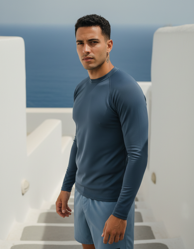 Men's Hale Navy rash guard