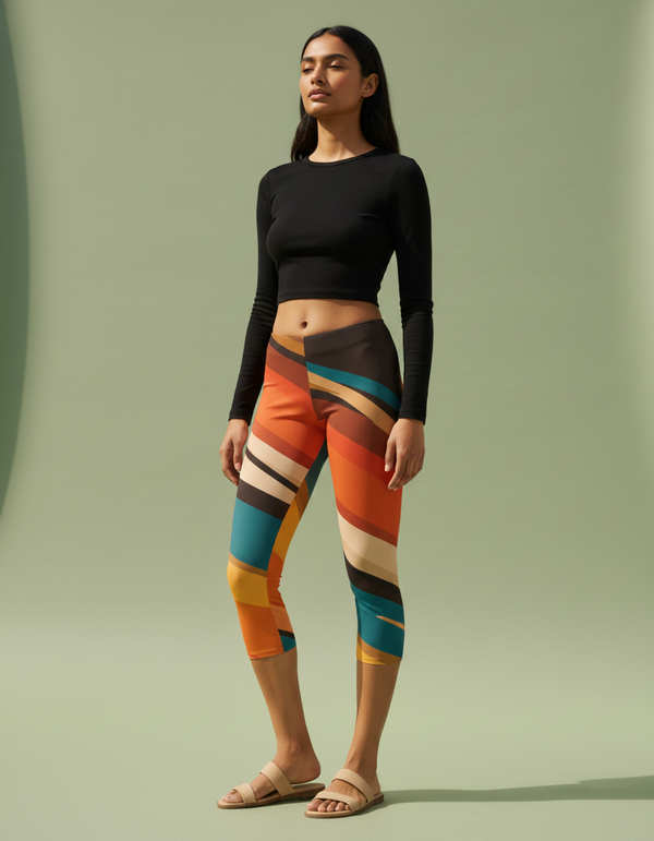 Echo Capri Leggings Capri Leggings — Dripper