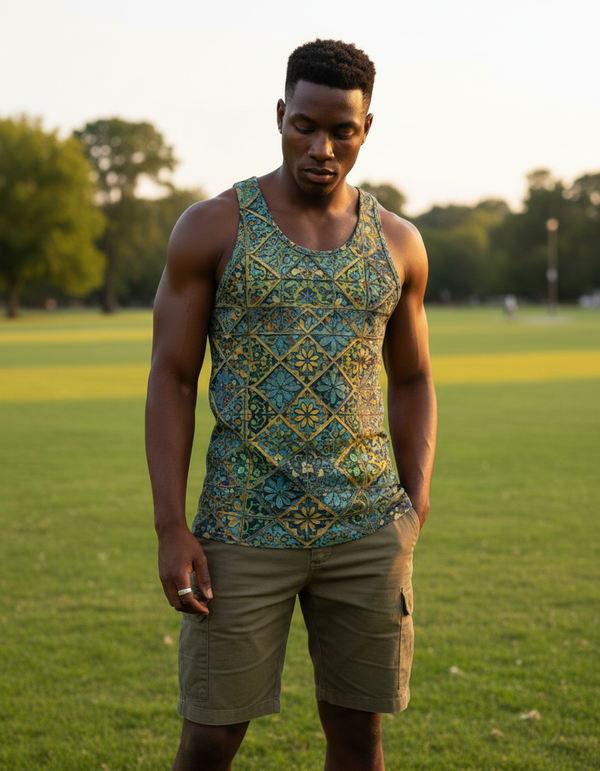 Zellige Tank Top