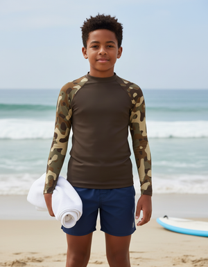Horizon Rash Guard Youth Rash Guard — Dripper