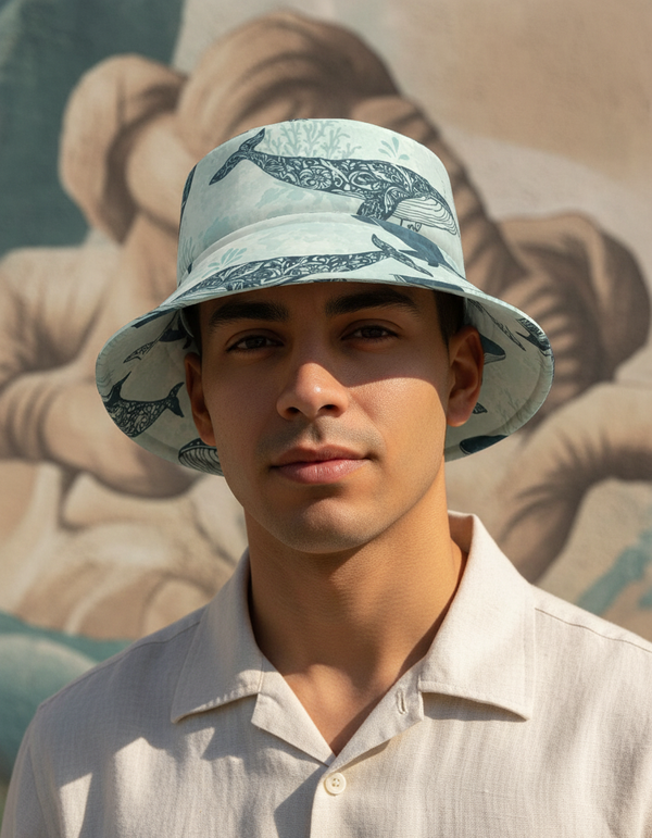 Whale Collection bucket hats