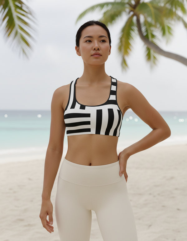 Canvas Longline Sports Bra Classic longline sports bras