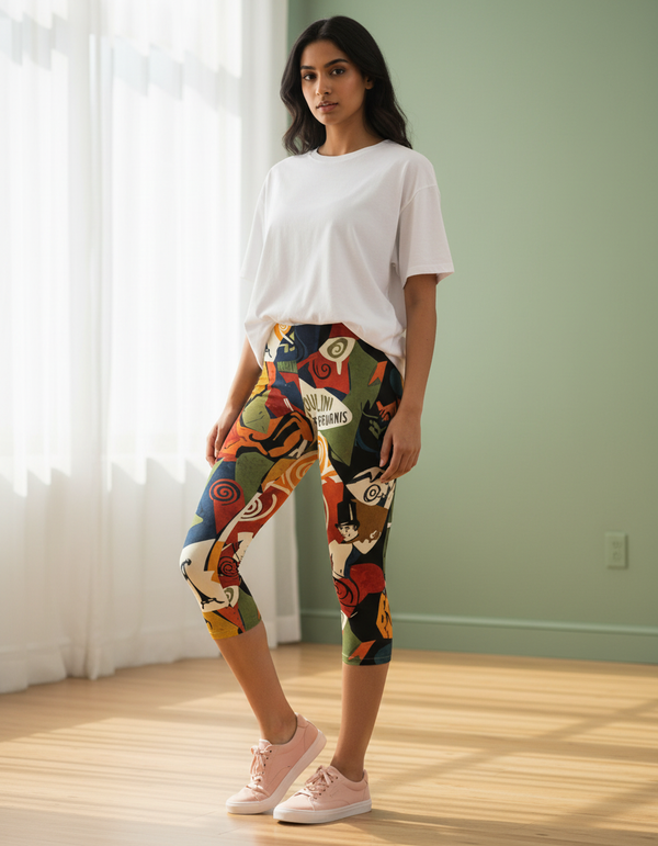 Café Capri Leggings Capri Leggings — Dripper