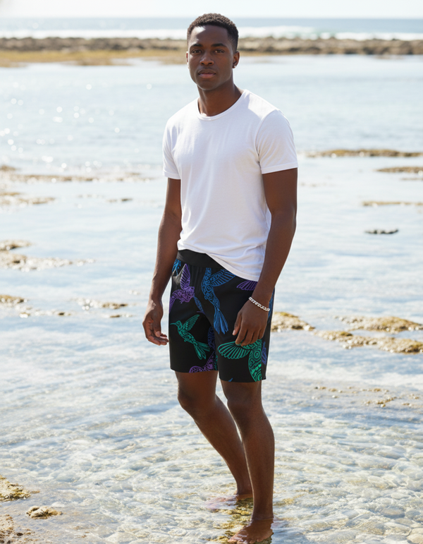 Hummingbird Collection men's swim trunks