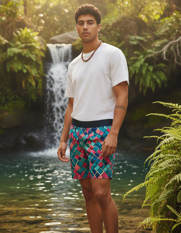 Whirlwind Vortex Swim Trunks