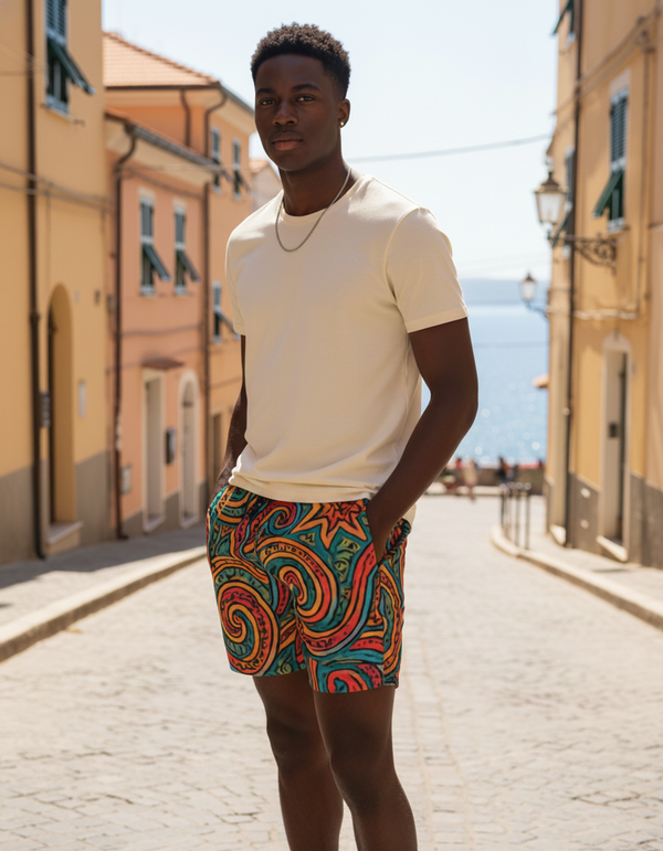 Men's Swim Trunks in Spectrum